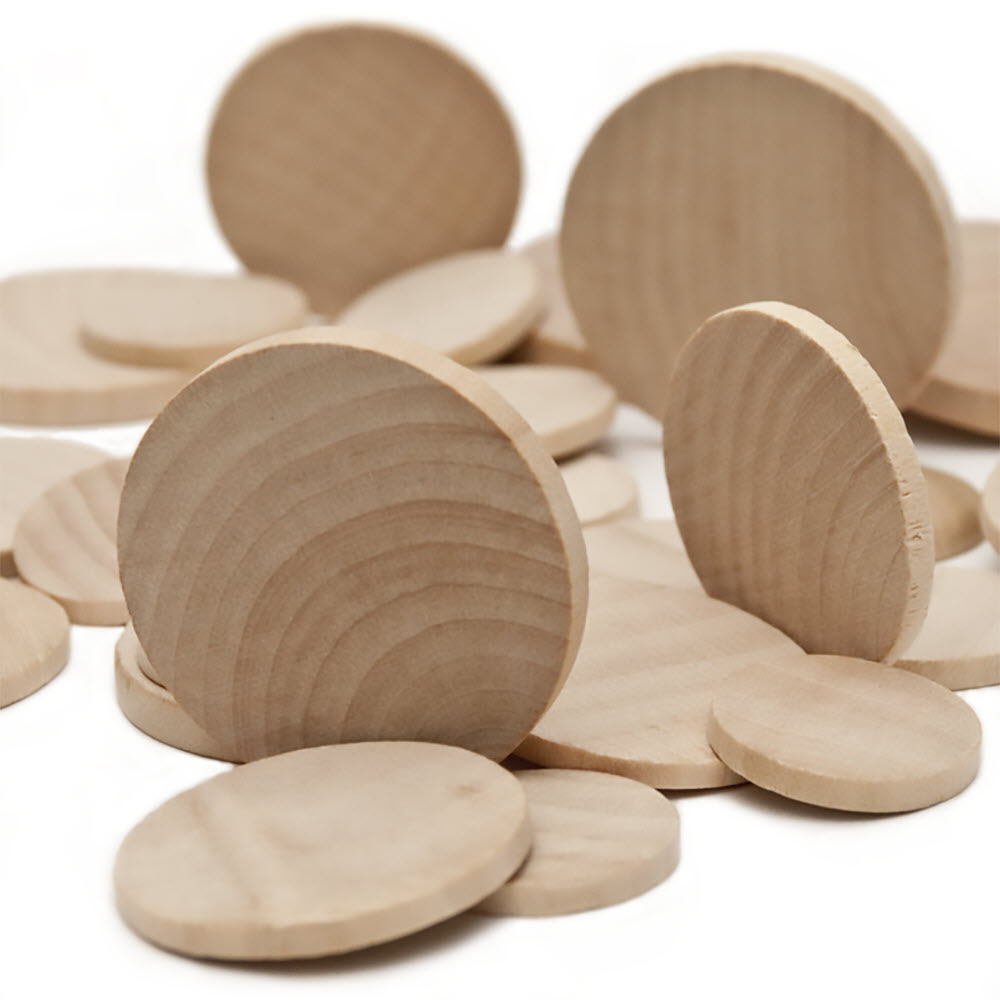 circles & wood discs